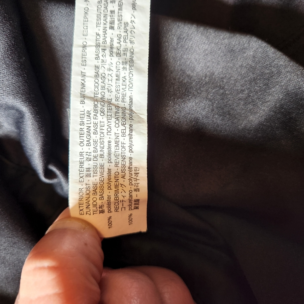 Zara Basic Rain Coat Size Large - image 8